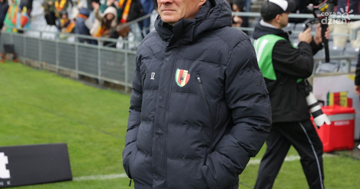 Jacek Zieliński przed meczem z Widzewem Łódź: ,,Na Widzewie gra się ciężko, atmosfera jest świetna, kibice niosą drużynę"