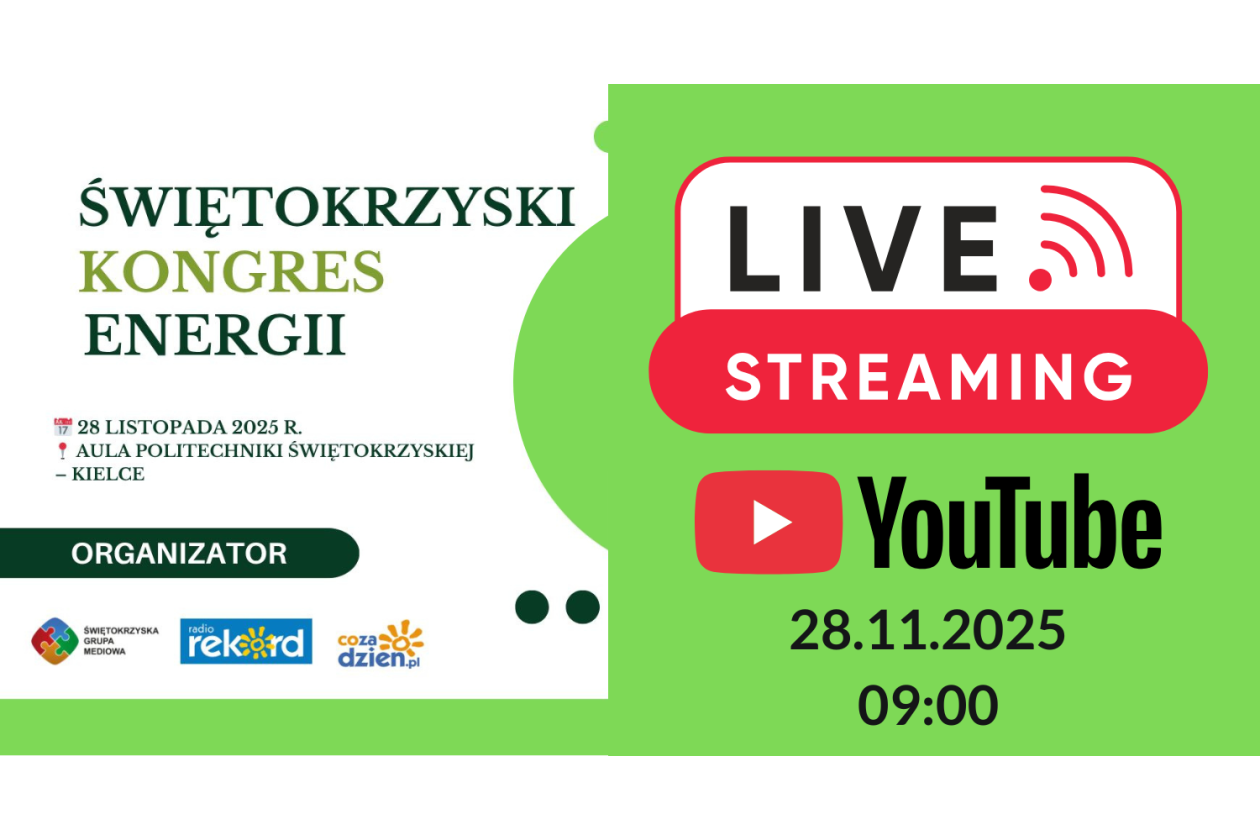 Świętokrzyski Kongres Energii już w ten piątek –  transmisja na żywo