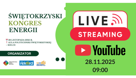 Świętokrzyski Kongres Energii już w ten piątek –  transmisja na żywo