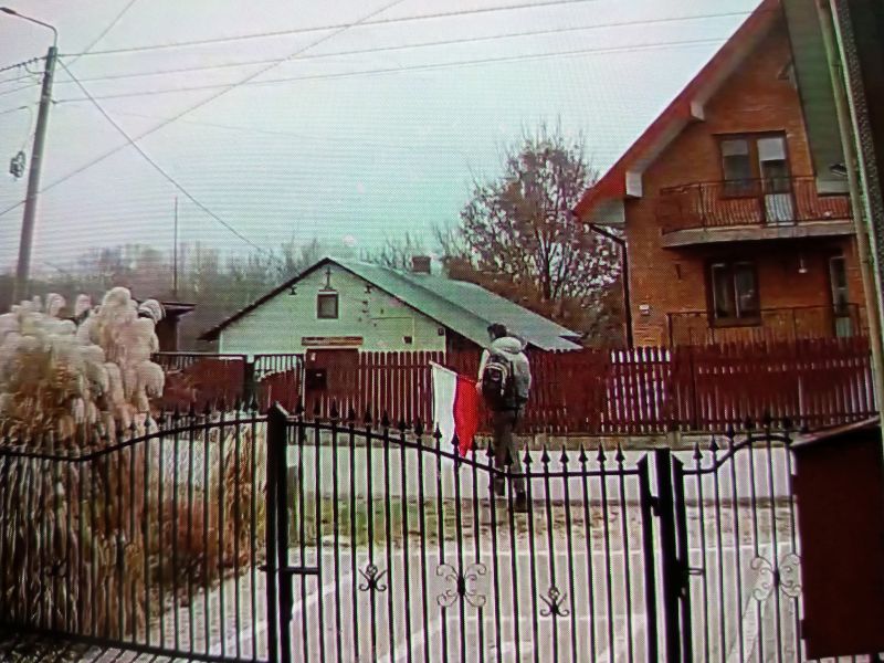 Ukradł flagę a potem ją zawieruszył