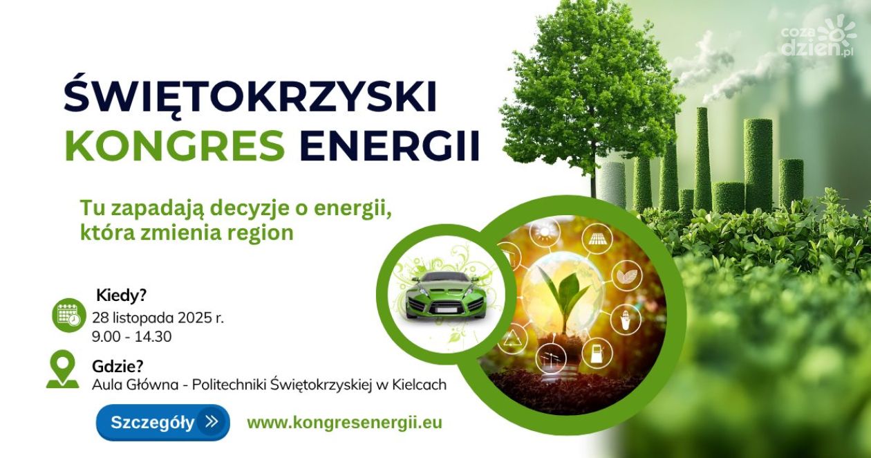 Świętokrzyski Kongres Energii już jutro (28.11)