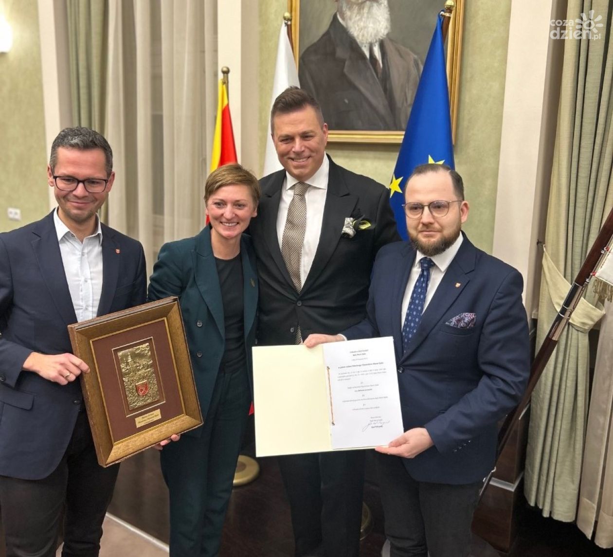 Bertus Servaas Honorowym Obywatelem Kielc. „To moje miasto. Wzruszenie jest ogromne”