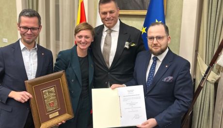 Bertus Servaas Honorowym Obywatelem Kielc. „To moje miasto. Wzruszenie jest ogromne”