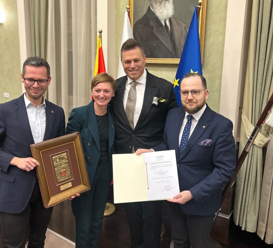 Bertus Servaas Honorowym Obywatelem Kielc. „To moje miasto. Wzruszenie jest ogromne”