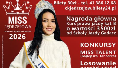 Miss Jędrzejowa i Powiatu Jędrzejowskiego 2026 – wielki finał już 3 grudnia
