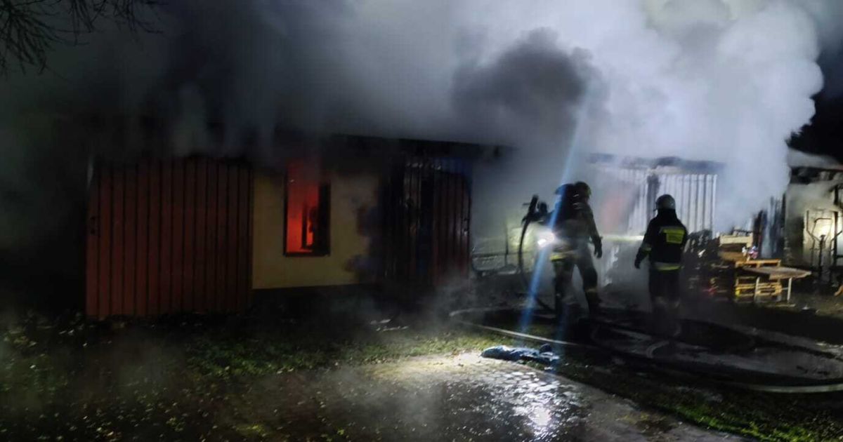 Samochody i kurnik spłonęły w nocnym pożarze