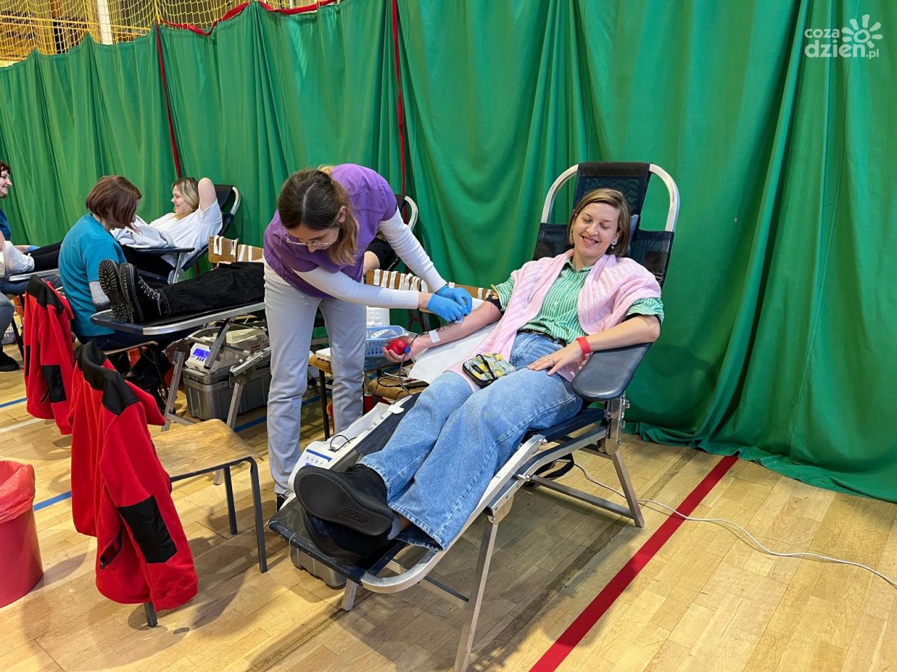 Ostrowieccy uczniowie zaangażowali się w Dni Honorowego Krwiodawstwa