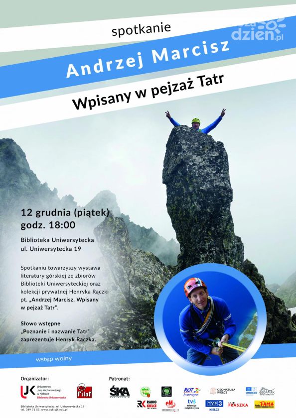 Andrzej Marcisz gościem Biblioteki Uniwersyteckiej w Kielcach