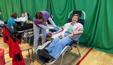 Ostrowieccy uczniowie zaangażowali się w Dni Honorowego Krwiodawstwa