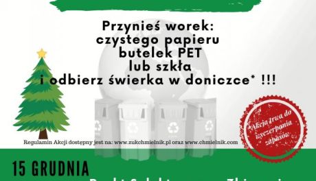„Choinki za śmieci” po raz szósty w Chmielniku