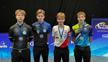 Jakub Chrobot mistrzem świata juniorów w bilardzie 10-bil!