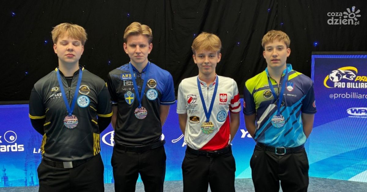 Jakub Chrobot mistrzem świata juniorów w bilardzie 10-bil!