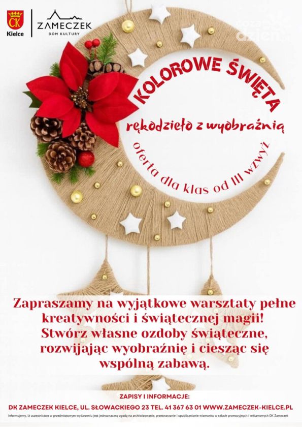 Kolorowe Święta w „Zameczku” – kreatywne warsztaty dla dzieci
