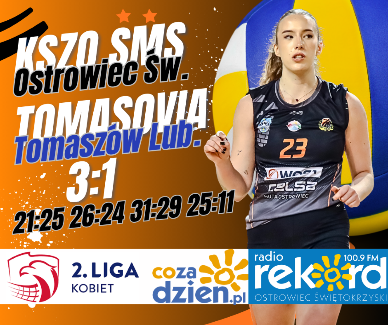 Spotkanie pełne dramaturgii zakończone wygraną KSZO SMS