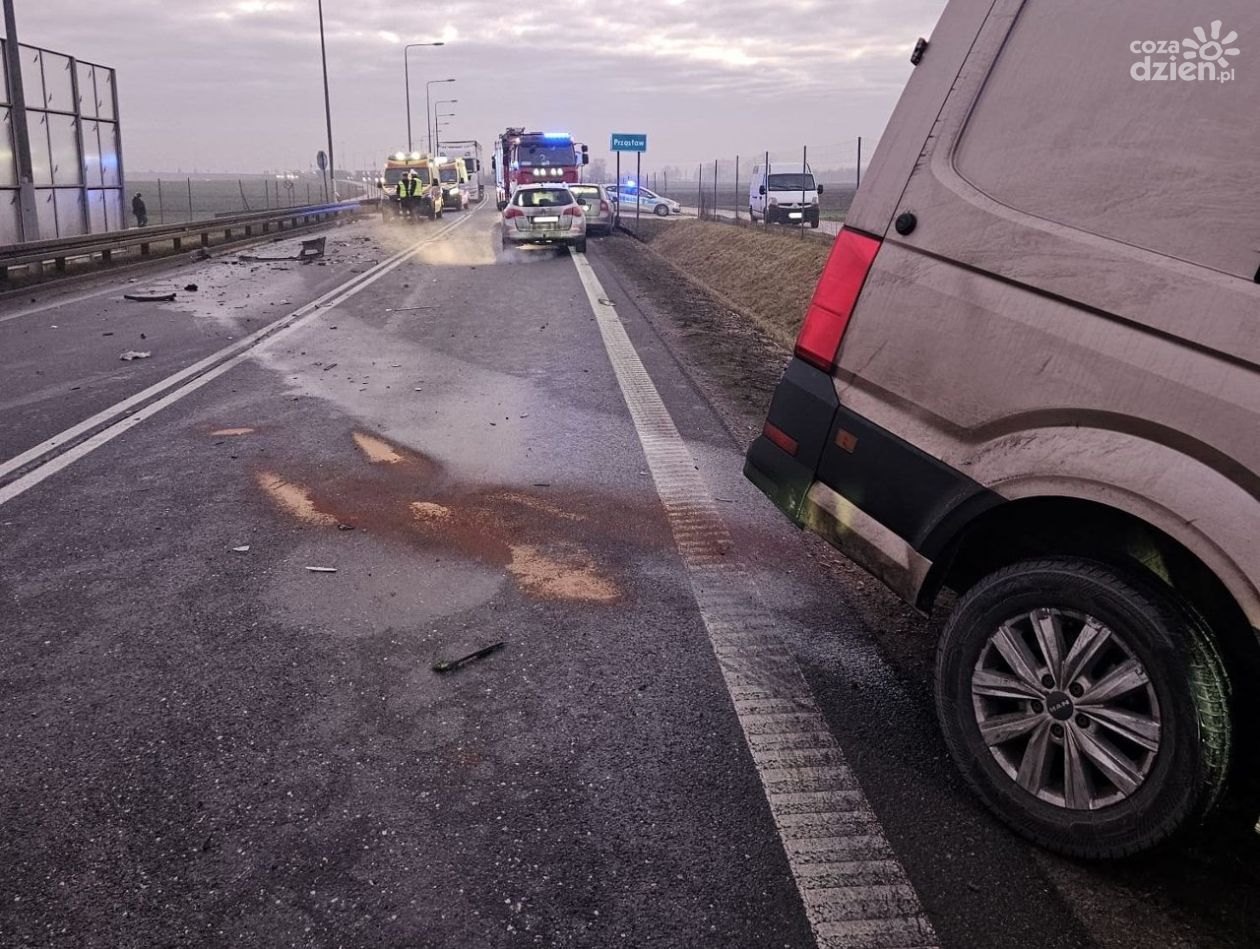Śmiertelny wypadek na DK 78. Droga jest zablokowana