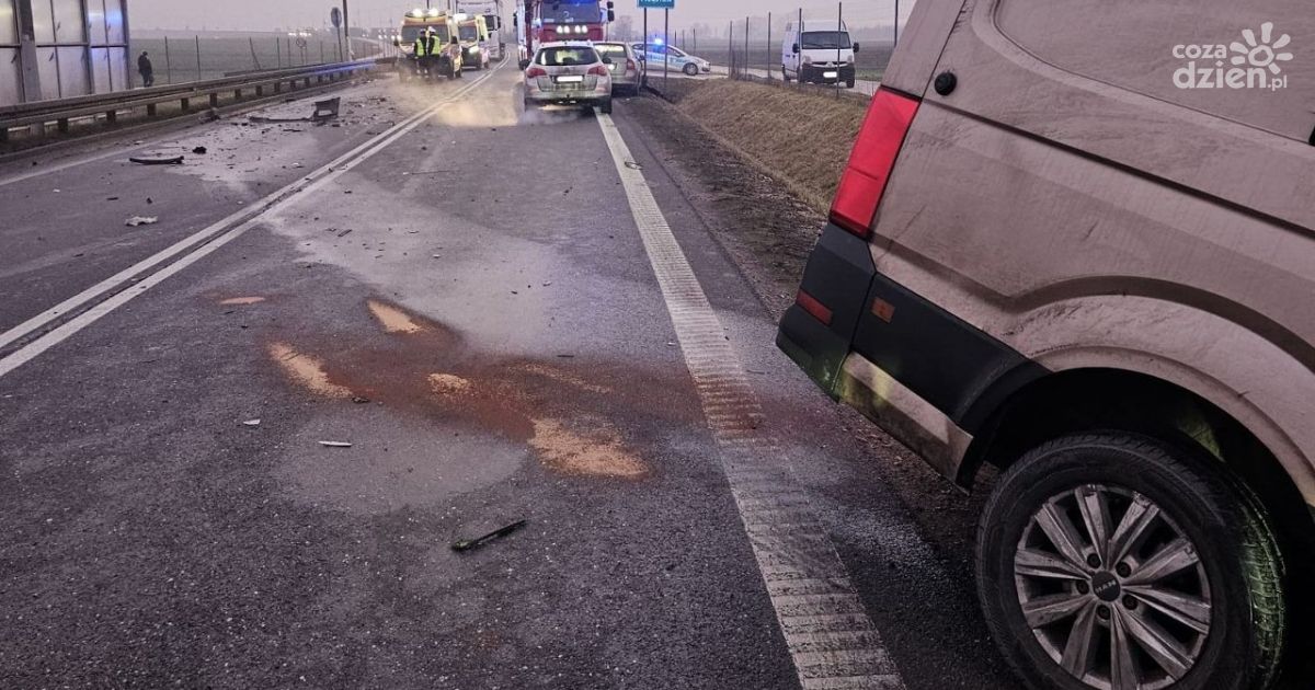 Śmiertelny wypadek na DK 78. Droga jest zablokowana