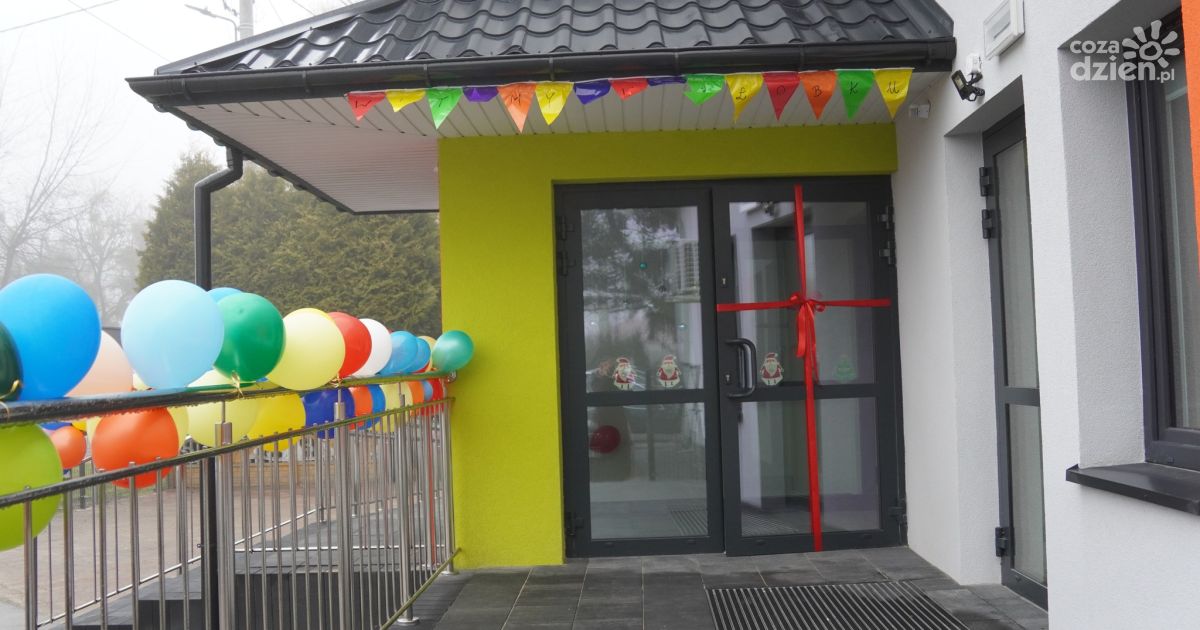 Gmina Sadowie zadbała o opiekę dla najmłodszych mieszkańców