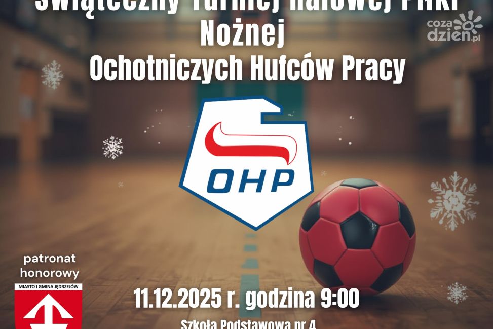 Turniej Piłki Nożnej OHP w Jędrzejowie: sport, integracja i świąteczne atrakcje dla młodzieży