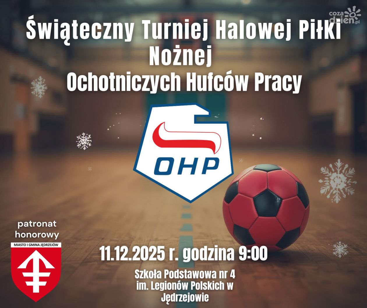 Turniej Piłki Nożnej OHP w Jędrzejowie: sport, integracja i świąteczne atrakcje dla młodzieży