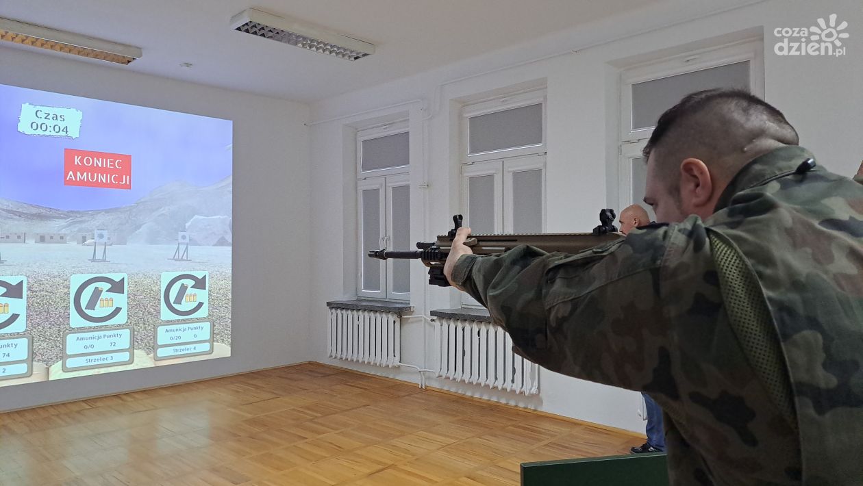 W Ćmielowie powstała wirtualna strzelnica