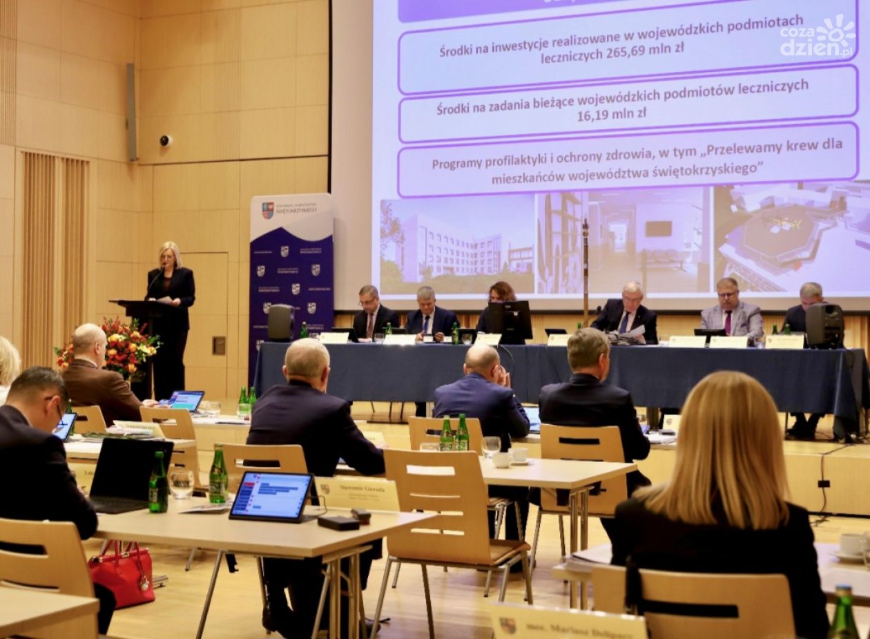 Sejmik Województwa Świętokrzyskiego uchwalił budżet na 2026 rok