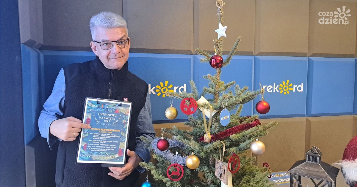 M. Cichosz: spotkajmy się na ostrowieckim Rynku