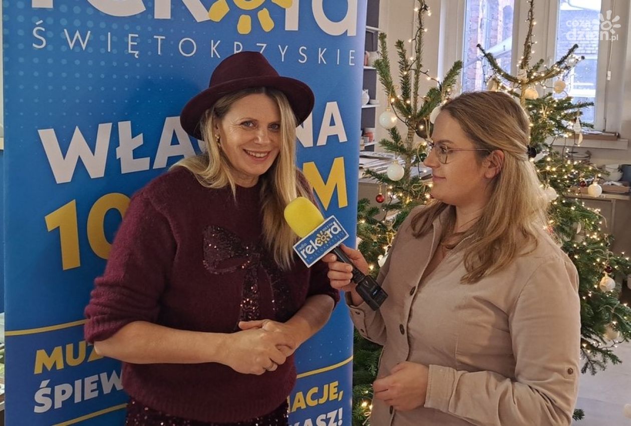 Maria Sadowska spędza święta śpiewająco