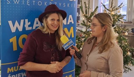 Maria Sadowska spędza święta śpiewająco