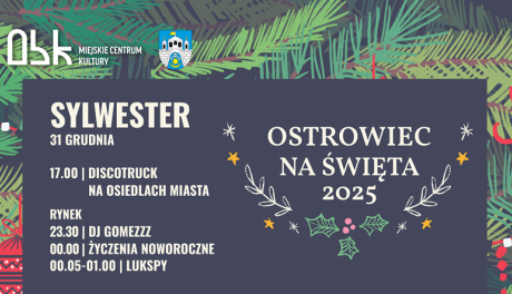 Wspólne powitanie Nowego Roku w Ostrowcu Świętokrzyskim