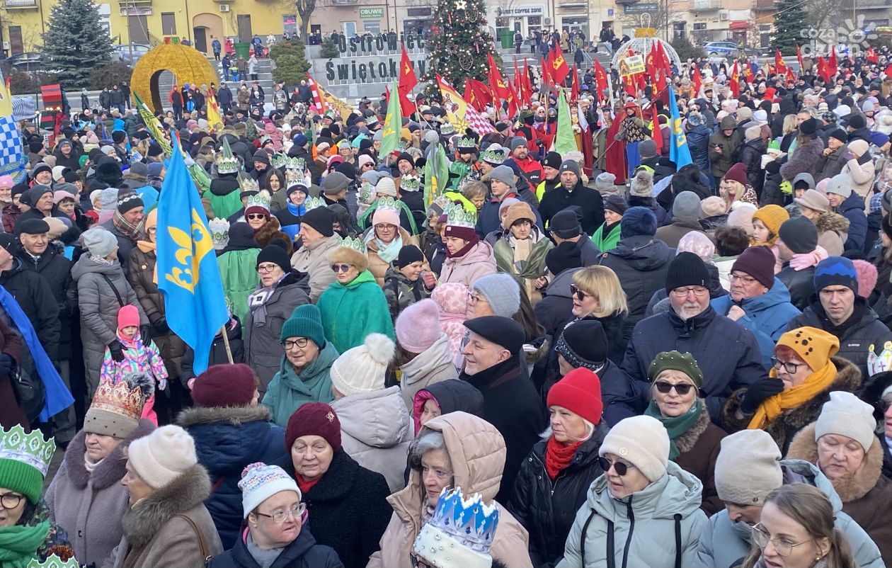 Orszak Trzech Króli przeszedł ulicami Ostrowca Świętokrzyskiego