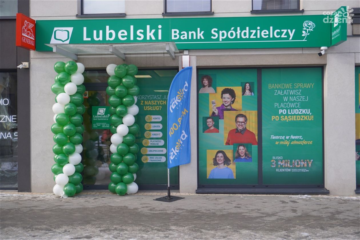 Lubelski Bank Spółdzielczy otworzył oddział w Kielcach. Nowa placówka przy ul. Silnicznej 5/1 już działa