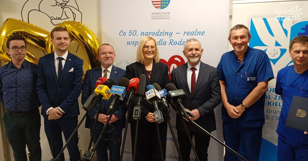 Realne wsparcie dla rodzin i nowoczesne leczenie kobiet. Nowe inicjatywy Samorządu Województwa Świętokrzyskiego