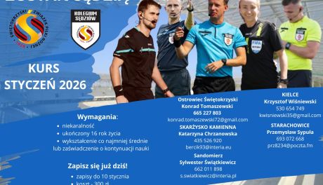 Zostań sędzią piłki nożnej