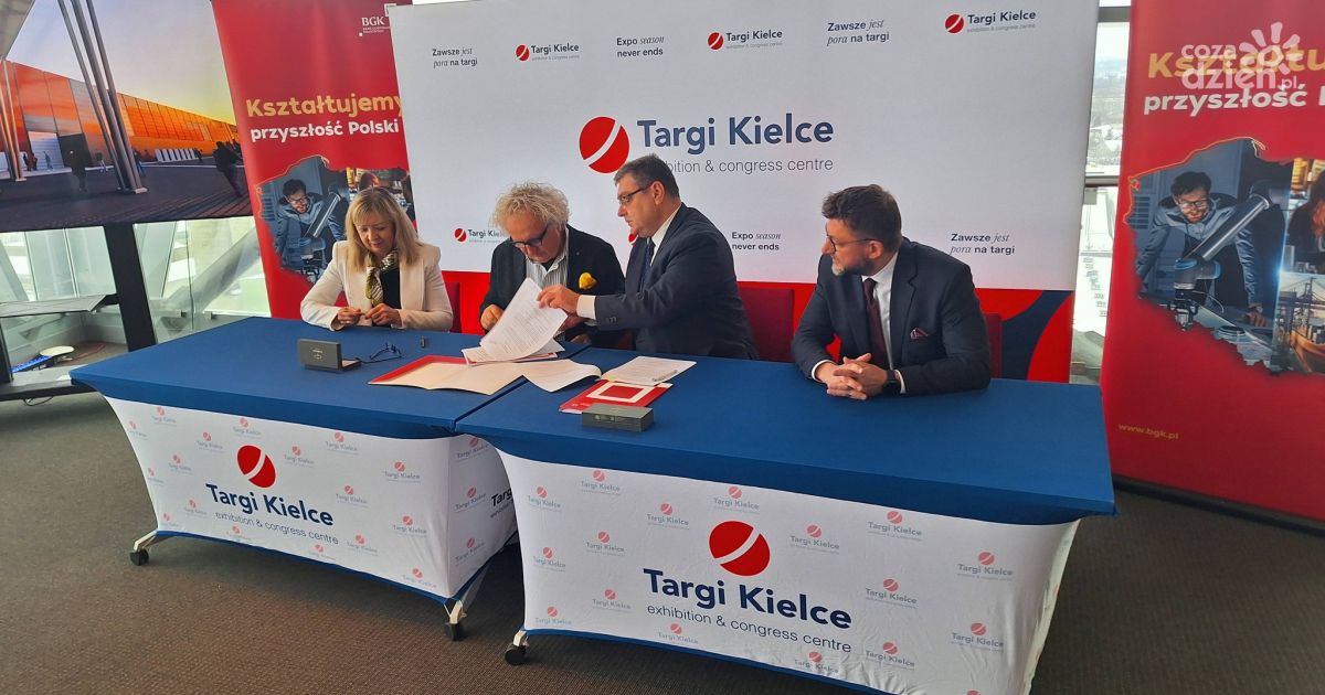 Nowa hala Targów Kielce coraz bliżej. Umowa kredytowa podpisana, inwestycja nabiera tempa