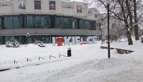 Zimowa aura w Kielcach daje się we znaki