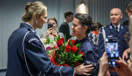 Ślubowanie 20 nowych policjantów w Kielcach