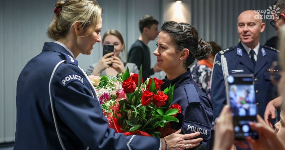 Ślubowanie 20 nowych policjantów w Kielcach