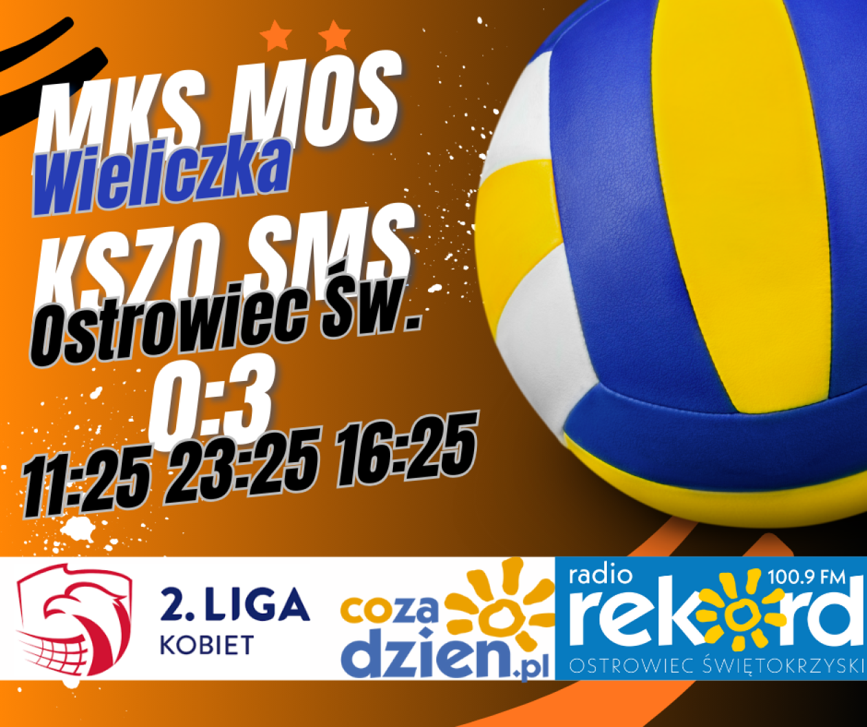 Ósma w sezonie wygrana KSZO SMS za trzy punkty