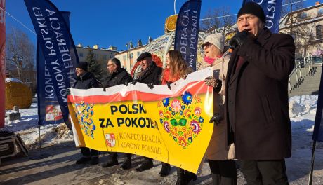 Zwolennicy Grzegorza Baruna maszerowali w imię pokoju