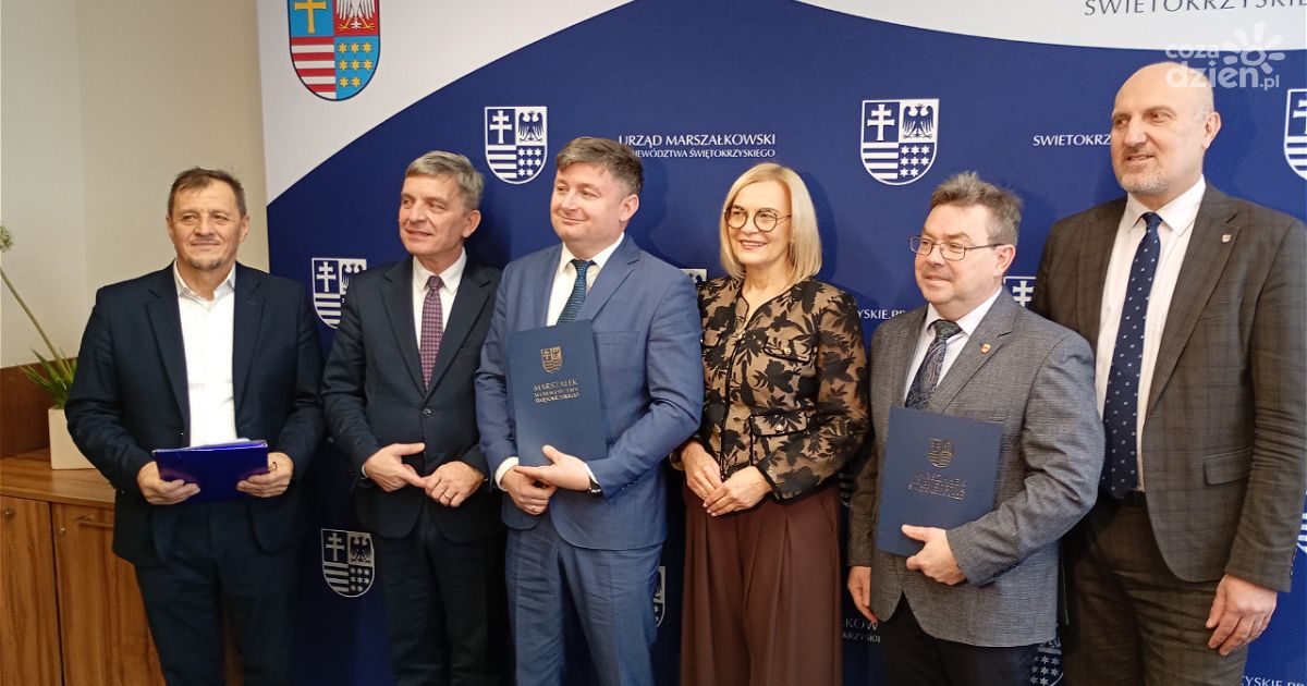 Ponad 42 mln zł z KPO dla świętokrzyskich gmin. Konferencja w Urzędzie Marszałkowskim