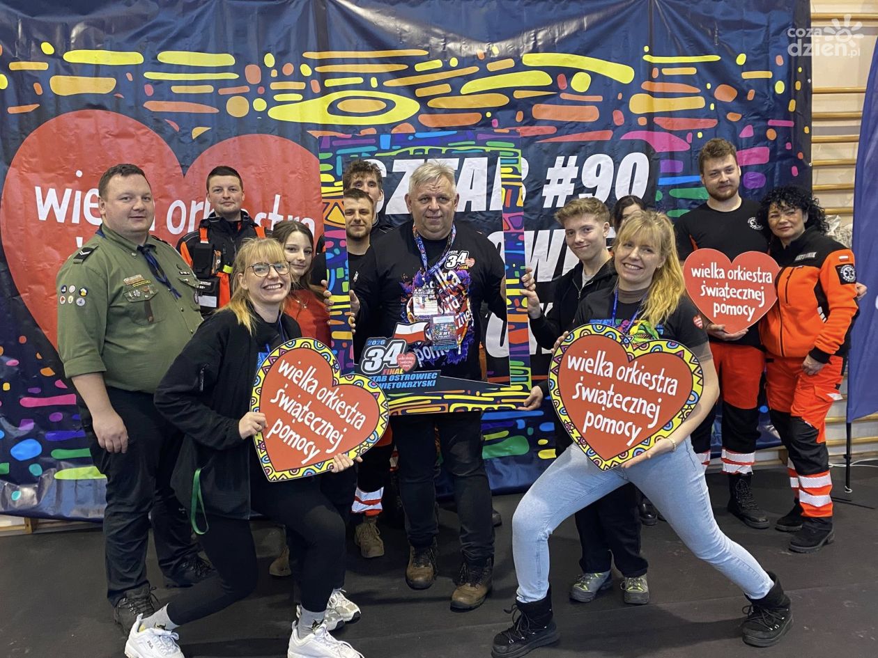 34. finał WOŚP w Ostrowcu Świętokrzyskim