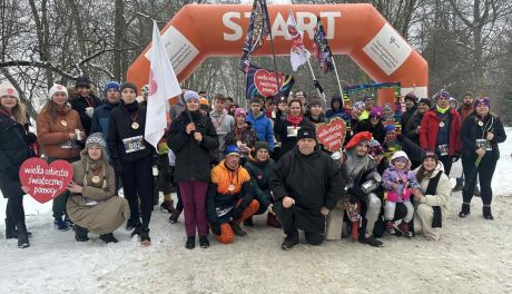 Biegiem pod hasłem "Policz się z cukrzycą" otworzyli 34. finał WOŚP w Ostrowcu Św.