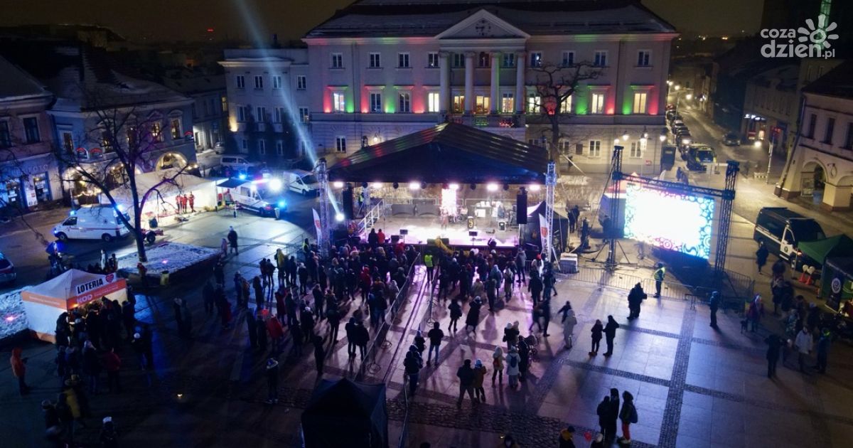 Świętokrzyskie zagrało z WOŚP. 34. Finał w rekordowym tempie i z ogromnym zaangażowaniem mieszkańców