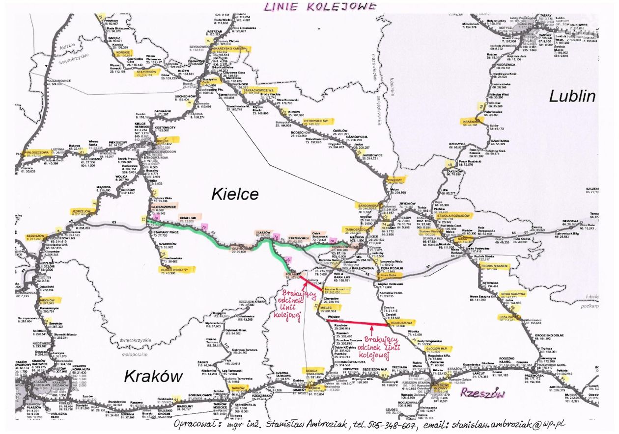 Kolej wraca do rozmowy. Oddolna inicjatywa o wykluczeniu komunikacyjnym powiatu staszowskiego
