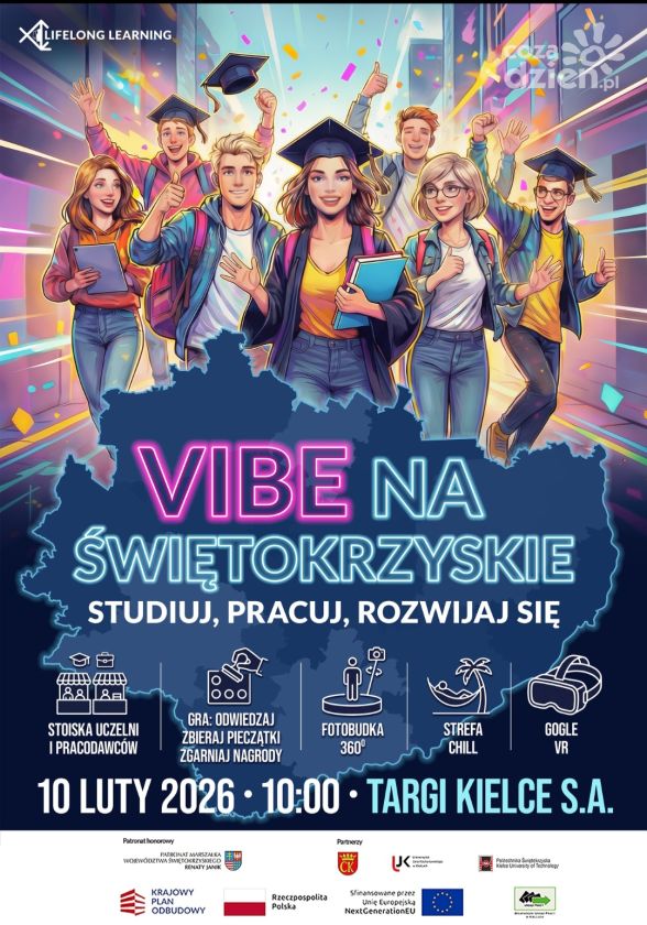 „Vibe na Świętokrzyskie” – wydarzenie, które pomoże maturzystom zaplanować przyszłość