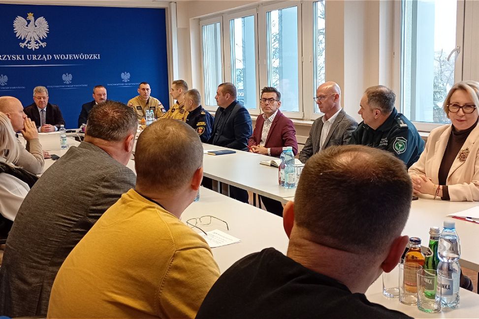 Sytuacja pogodowa w regionie pod kontrolą. Wojewódzki Zespół Zarządzania Kryzysowego podsumował działania służb