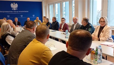 Sytuacja pogodowa w regionie pod kontrolą. Wojewódzki Zespół Zarządzania Kryzysowego podsumował działania służb