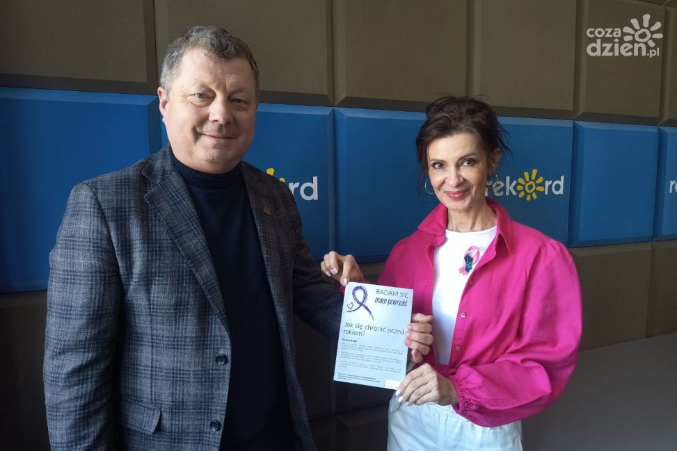 J. Malec, S. Choinka: nowotwór wcześnie wykryty da się wyleczyć, więc badajmy się