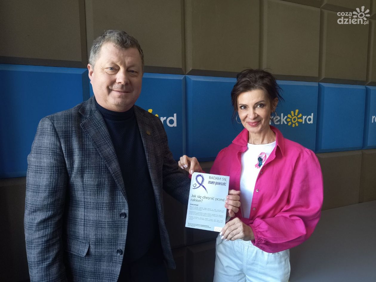 J. Malec, S. Choinka: nowotwór wcześnie wykryty da się wyleczyć, więc badajmy się