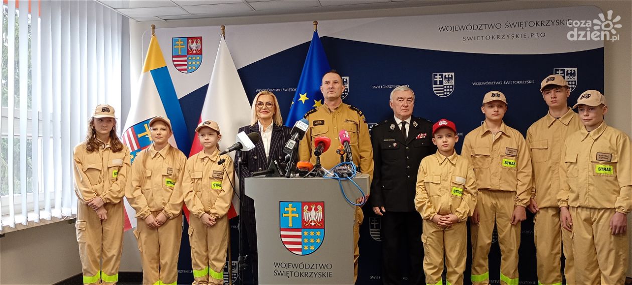 „Strażacy Jutra” – rusza konkurs wsparcia dla Młodzieżowych i Dziecięcych Drużyn Pożarniczych w Świętokrzyskiem